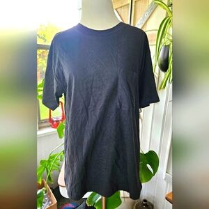 Vintage Jennifer Moore‎ black t-shirt small petite NWT